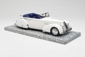 Lancia Astura Tipo 233 Corto Hvid Minichamps 1:18 107125330 Resin — billede 4 af 6