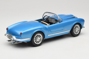 Lancia Aurelia B24 Spider Blå Bburago 1:18 3010-M1 Metal — billede 3 af 8