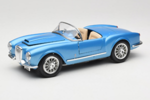 Lancia Aurelia B24 Spider Blå Bburago 1:18 3010-M1 Metal