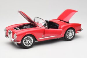 Lancia Aurelia B24 Spider Rød Bburago 1:18 3010 Metal — billede 2 af 8