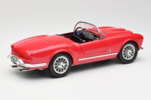 Lancia Aurelia B24 Spider Rød Bburago 1:18 3010 Metal — billede 3 af 8