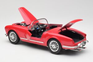 Lancia Aurelia B24 Spider Rød Bburago 1:18 3010 Metal — billede 5 af 8