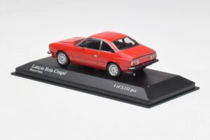 Lancia Beta Coupe Rød Minichamps 1:43 400125720 Metal — billede 3 af 3