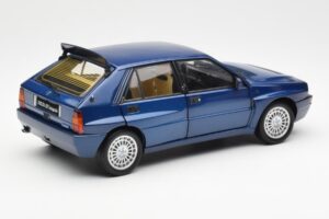 Lancia Delta HF Integrale Evo II Blå Kyosho 1:18 08341BL Metal — billede 3 af 8
