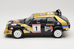 Lancia Delta S4 #1 Rally Asturias 1986 Solido 1:18 S1800810 Metal — billede 4 af 7