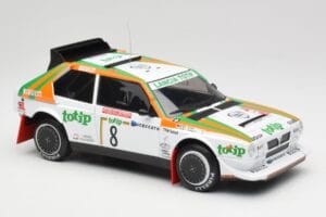 Lancia Delta S4 #8 D. Cerrato / G. Cerri Rally San Remo 1986 IXO 1:18 18RMC133 Metal — billede 4 af 6