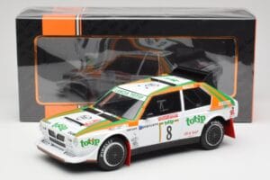 Lancia Delta S4 #8 D. Cerrato / G. Cerri Rally San Remo 1986 IXO 1:18 18RMC133 Metal — billede 6 af 6