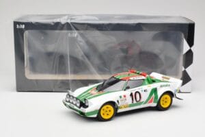 Lancia Stratos #10 S. Munari / S. Maiga Winners Rally Monte Carlo 1976 Minichamps 1:18 155761710 Metal — billede 6 af 6