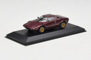 Lancia Stratos Bordeauxrød Minichamps 1:43 LANCIA001 Metal — billede 2 af 4