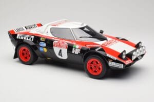 Lancia Stratos HF Gr.4 Sort #0 M. Alen / I. Kivimäki Rally San Remo 1978 Otto 1:12 G088 Resin — billede 4 af 6