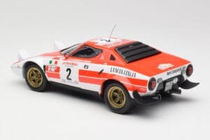 Lancia Stratos HF #2 J-B. Andruet / Biche Winners Tour de Corse 1974 Minichamps 1:18 155741702 Metal — billede 5 af 6