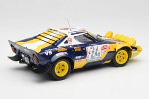 Lancia Stratos HF #24 P. Tabaton / L. Radaelli Rally Sanremo 1980 Minichamps 1:18 155801724 Metal — billede 2 af 6