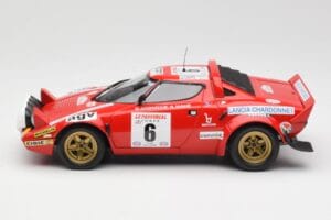 Lancia Stratos HF #6 B. Darniche / A. Mahé Winners Tour de France Automobile 1975 Minichamps 1:18 155751706 Metal — billede 3 af 6