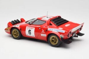 Lancia Stratos HF #6 B. Darniche / A. Mahé Winners Tour de France Automobile 1975 Minichamps 1:18 155751706 Metal — billede 5 af 6