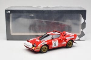 Lancia Stratos HF #6 B. Darniche / A. Mahé Winners Tour de France Automobile 1975 Minichamps 1:18 155751706 Metal — billede 6 af 6