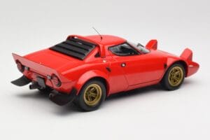 Lancia Stratos Rød Minichamps 1:18 155741701 Metal — billede 2 af 6