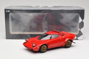 Lancia Stratos Rød Minichamps 1:18 155741701 Metal — billede 6 af 6