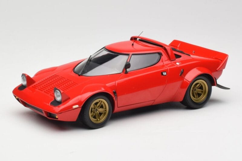 Lancia Stratos Rød Minichamps 1:18 155741701 Metal