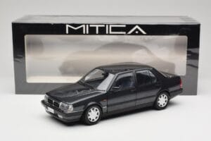 Lancia Thema Turbo 16V LX Serie II Sort Mitica 1:18 202010-D Metal — billede 8 af 8