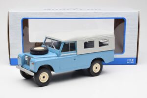 Land Rover Series II 109 Pick Up Closed Blå MCG 1:18 MCG18094 Metal — billede 6 af 6
