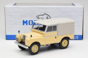 Land Rover 88 Series 1 Hard Top Lysbeige MCG 1:18 MCG18368 Metal — billede 6 af 6