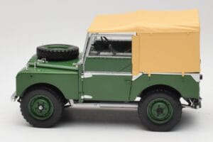 Land Rover 88 Series I Bronze Green Minichamps 1:18 150168906 Metal — billede 4 af 8
