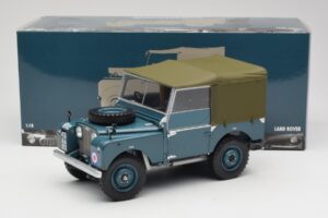 Land Rover 88 Series I Lyseblå Minichamps 1:18 150168907 Metal — billede 8 af 8