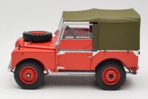 Land Rover 88 Series I Rød Minichamps 1:18 150168910 Metal — billede 4 af 8
