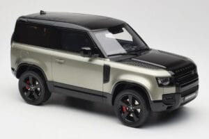 Land Rover Defender 90 HSE P400 L663 Pangea Green Metallic GT Spirit 1:18 GT517 Resin — billede 4 af 6