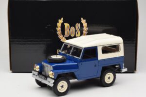 Land Rover Lightweight Series III Mørkeblå BoS Models 1:18 BOS382 Resin — billede 6 af 6