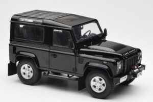 Land Rover Defender 90 Santorini Sort Metallic Kyosho 1:18 08901BK Metal — billede 6 af 8