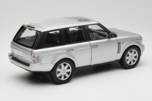 Land Rover Range Rover L322 Sølv Welly 1:18 12536W Metal — billede 3 af 8
