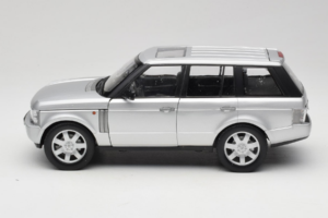 Land Rover Range Rover L322 Sølv Welly 1:18 12536W Metal — billede 4 af 8