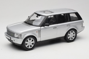 Land Rover Range Rover L322 Sølv Welly 1:18 12536W Metal