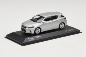 Lexus CT200h Sølv Minichamps 1:43 410166001 Metal — billede 2 af 4