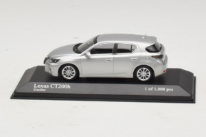 Lexus CT200h Sølv Minichamps 1:43 410166001 Metal