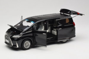 Lexus LM300h Sort Kyosho 1:18 08963BK Metal — billede 2 af 8
