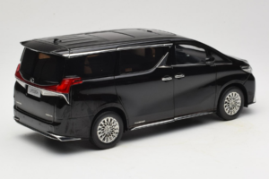 Lexus LM300h Sort Kyosho 1:18 08963BK Metal — billede 3 af 8