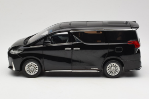 Lexus LM300h Sort Kyosho 1:18 08963BK Metal — billede 4 af 8