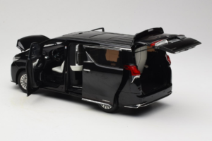 Lexus LM300h Sort Kyosho 1:18 08963BK Metal — billede 5 af 8