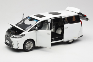 Lexus LM300h White Pearl Kyosho 1:18 08963WP Metal — billede 2 af 8