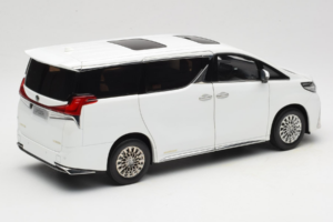 Lexus LM300h White Pearl Kyosho 1:18 08963WP Metal — billede 3 af 8
