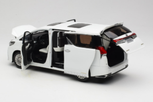 Lexus LM300h White Pearl Kyosho 1:18 08963WP Metal — billede 5 af 8