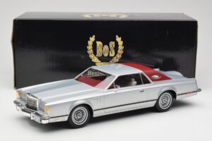 Lincoln Continental Mark V Coupe Sølv BoS Models 1:18 BOS084 Resin — billede 6 af 6