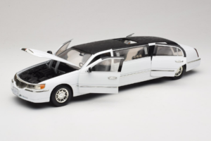 Lincoln Limousine Hvid Sun Star 1:18 1260 Metal — billede 2 af 8