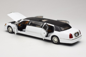 Lincoln Limousine Hvid Sun Star 1:18 1260 Metal — billede 5 af 8