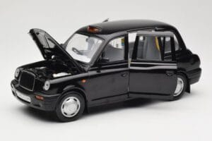London Taxi TX1 Sort Sun Star 1:18 1120 Metal — billede 2 af 8
