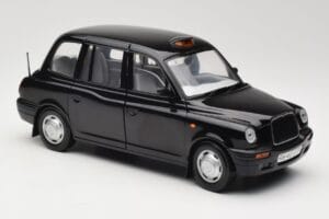 London Taxi TX1 Sort Sun Star 1:18 1120 Metal — billede 6 af 8