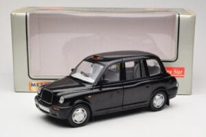 London Taxi TX1 Sort Sun Star 1:18 1120 Metal — billede 8 af 8
