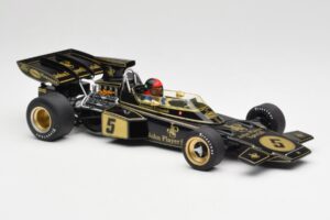 Lotus 72D #5 E. Fittipaldi John Player Special GP Spain 1972 MCG 1:18 MCG18610F Metal — billede 2 af 6